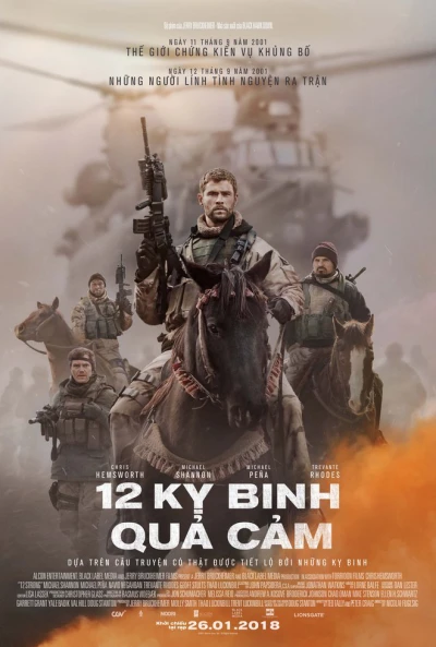 12 kỵ binh quả cảm (12 Strong) [2018]