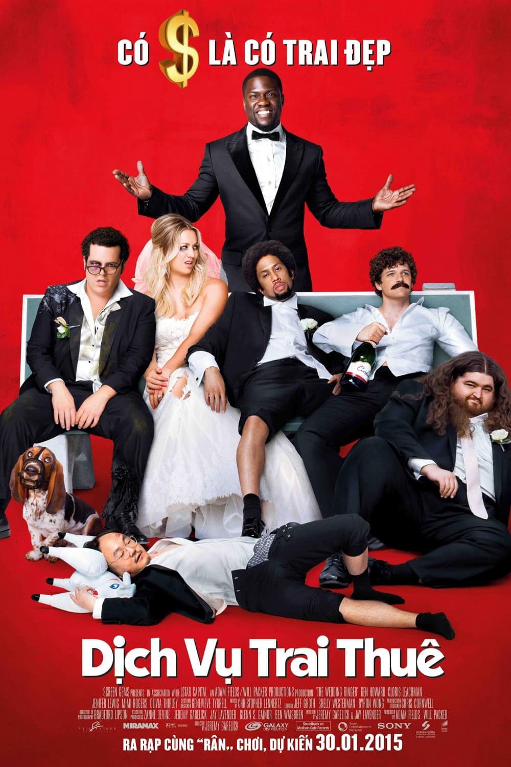 Dịch Vụ Trai Thuê (The Wedding Ringer) [2015]